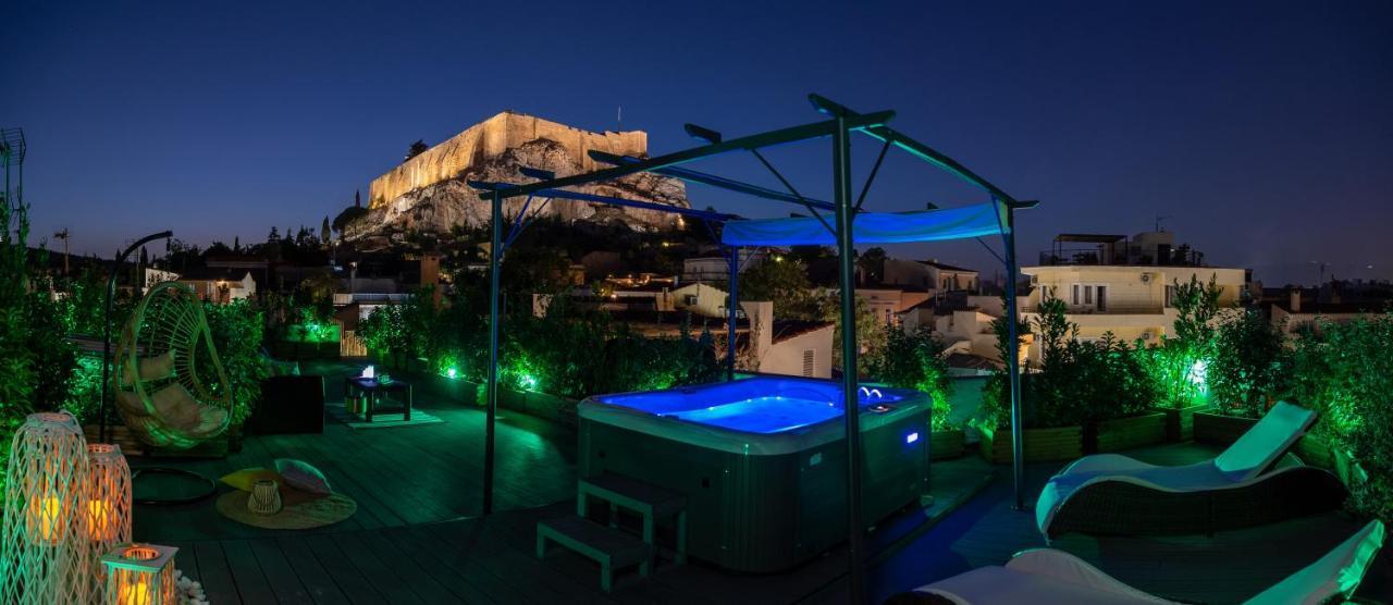 Plaka Arch Suites Athene Buitenkant foto